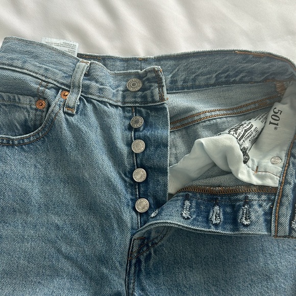 LEVI’S Original Cropped Jeans W25/L26 - Picture 8 of 15